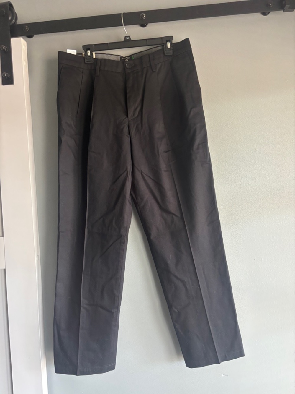 Signature Black Men's Dress Pants - Straight Leg